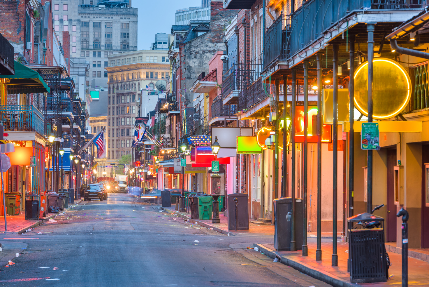 Bourbon St, New Orleans, Louisiana